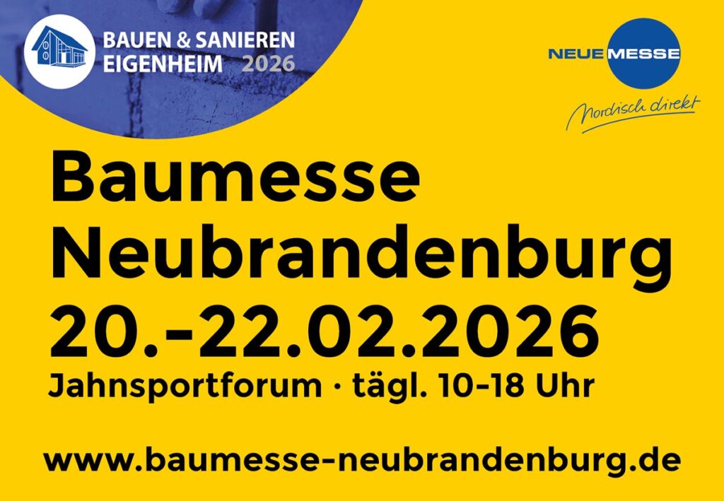 27. „Bauen & Sanieren – Eigenheim“ Messe Neubrandenburg