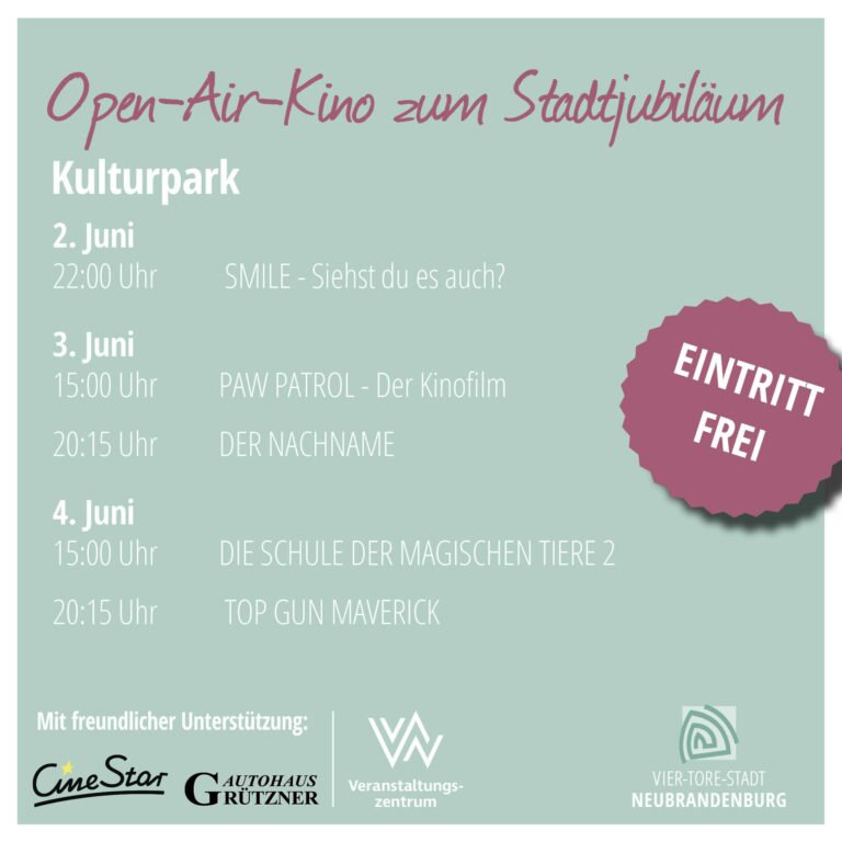 KLAPPSTUHL-KINO im Kulturpark