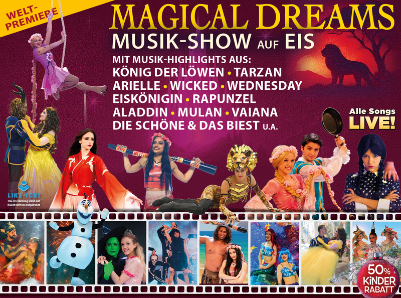 Magical Dreams – Musikshow auf Eis