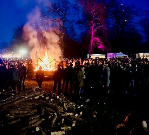 OSTERFEUER IM KULTURPARK