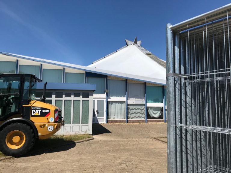 BAUSTELLE: Stadthalle Neubrandenburg