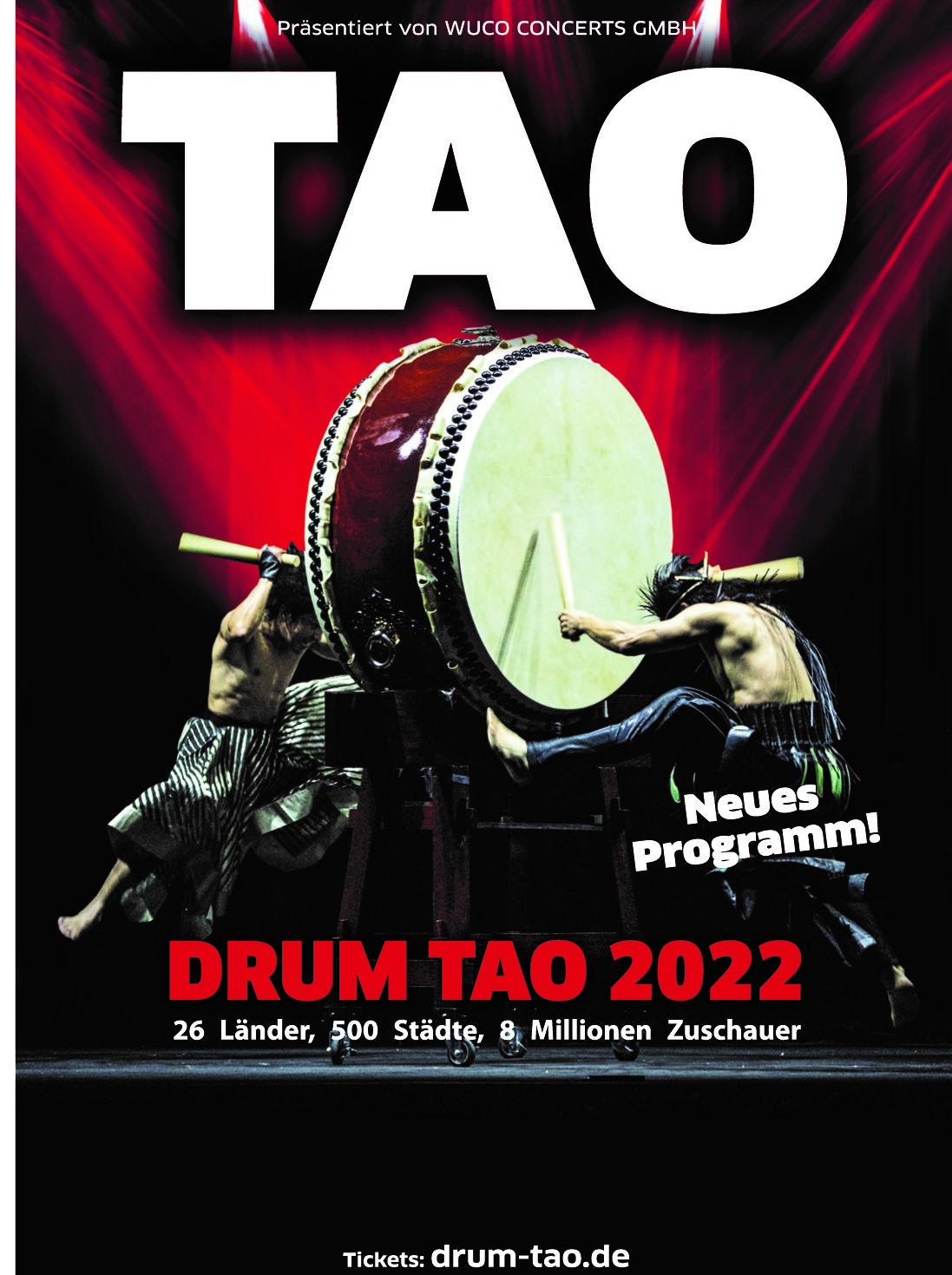DRUM TAO 2022 » Veranstaltungszentrum Neubrandenburg GmbH